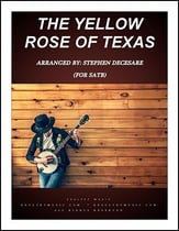 The Yellow Rose Of Texas (for SATB) SATB choral sheet music cover